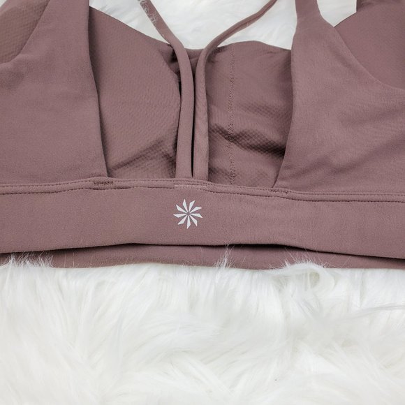 NWT Athleta Brown Exhale Sports Bra - Picture 6 of 7